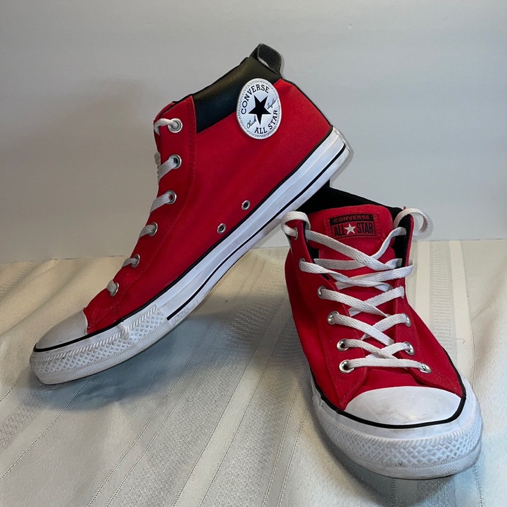 Converse chuck Taylor all stars men’s 12 red&black